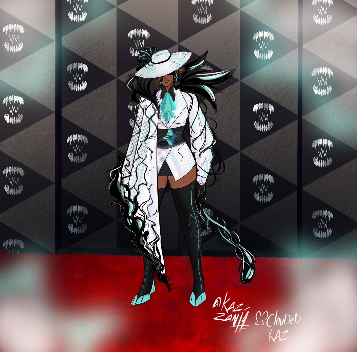 Kaz_zan19's tweet photo. I GIVE UP IM DONE. Kasey comes fashionably late!
#VenomMasquerade #SpiderwebGala #Spidersona #ATSV https://t.co/ZRe5n2GCpJ