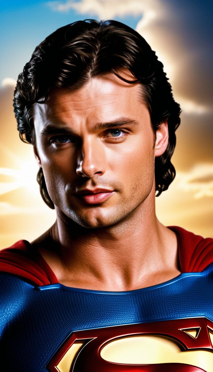MegaVerseMediaX's tweet photo. Tom Welling Superman #AIart #Superman #TomWelling #dccomics #MegaVerse https://t.co/YyaYAOg3YI