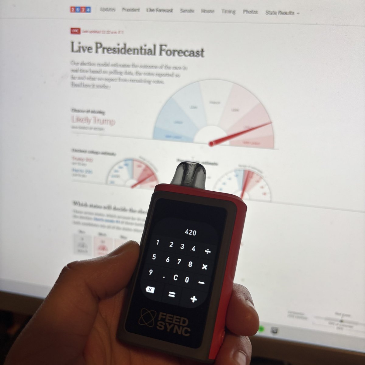 oversettext's tweet image. I just did my calculations, she can still win this!!