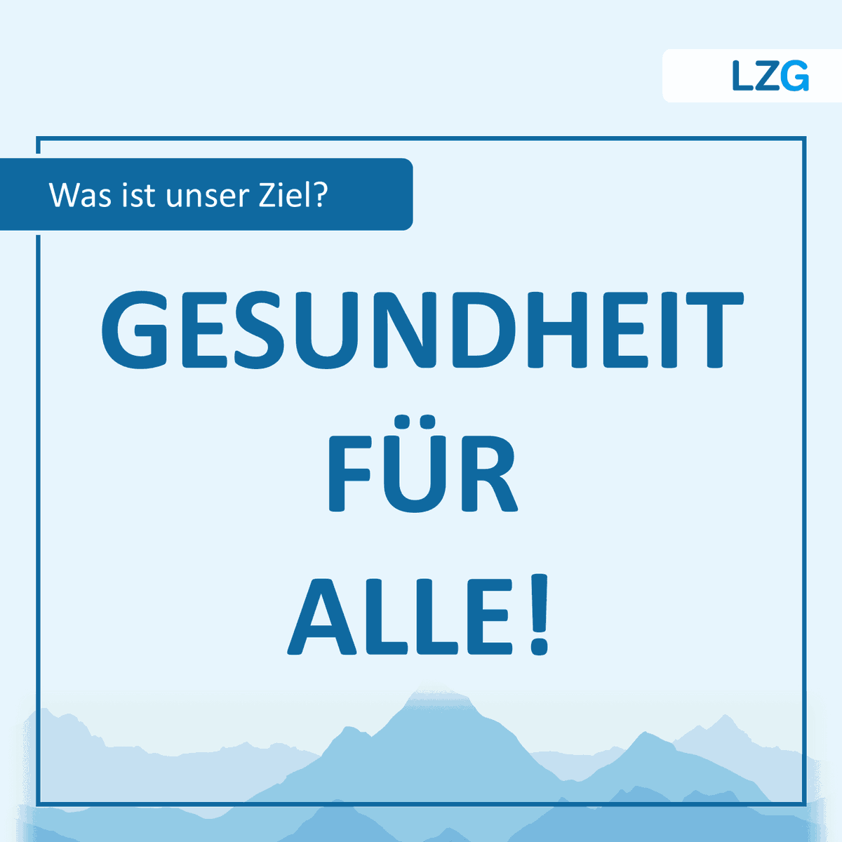Wer sind wird? 🌟
Die LZG Bayern ist ein gemeinnütziger Verein und Ansprechpartner für alle, die sich mit #Gesundheitsförderung und #Prävention in Bayern befassen. Hier findest du u.a. Einblicke in unsere Veranstaltungen und Informationen zur Planung von Gesundheitsprojekten. 💙