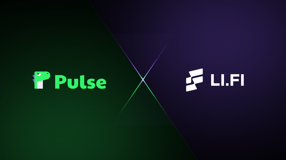 PulseSocialFi's tweet photo. 🚀 Pulse partners with @lifiprotocol for the fastest and most efficient cross-chain token trading!

🔗 Seamless swaps across multiple blockchains
⚡️ Single-click trading with Pulse Smart Wallet
🔑 Use ERC-20 tokens like USDT/USDC as gas
📈 55K Pulse Smart Wallet users and growing
🌉 Optimal routes with https://t.co/5BQkGpV6bi's advanced tech

Experience it now: https://t.co/zkinS1YxSE