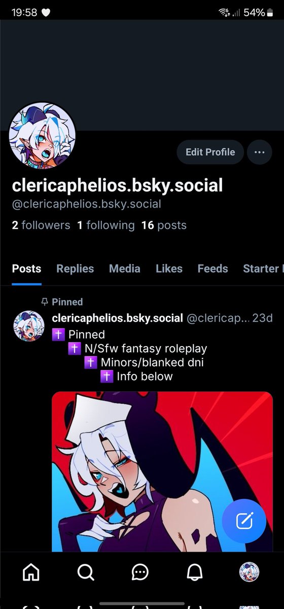 MJWhoreson's tweet photo. Forgot to post here! You won't find me on twitter anymore, I'm on Bluesky after all the shit going on here, these are my two current accounts but who knows more maybe on the way https://t.co/zWIqAkroVc