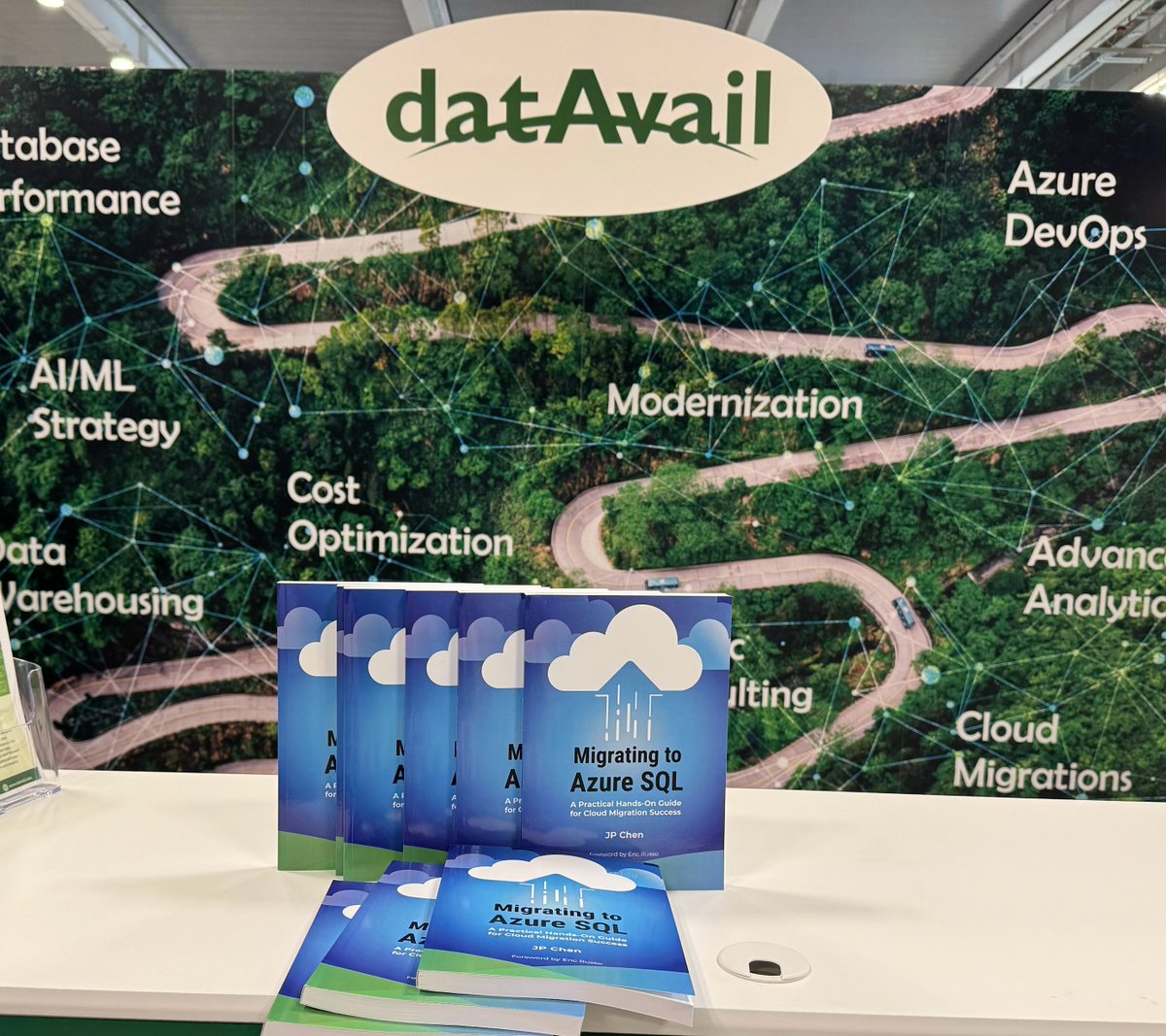 datavail's tweet image. Join us at the PASS Data Community Summit on November 6 from 3:00 to 3:45 p.m. for an exclusive book signing with JP Chen. Get a signed copy of his insightful book, Migrating to #AzureSQL, and discuss #cloud migration strategies. We look forward to seeing you!

#PASSDataSummit