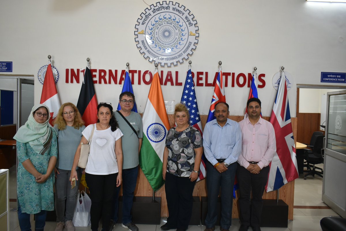 The International Relations Office at IIT Roorkee hosted an esteemed delegation from the Mining and Metallurgy Institute Bor and the University of Belgrade, Serbia. 
For more details click here 👇
ir.iitr.ac.in/blog/posts/178…