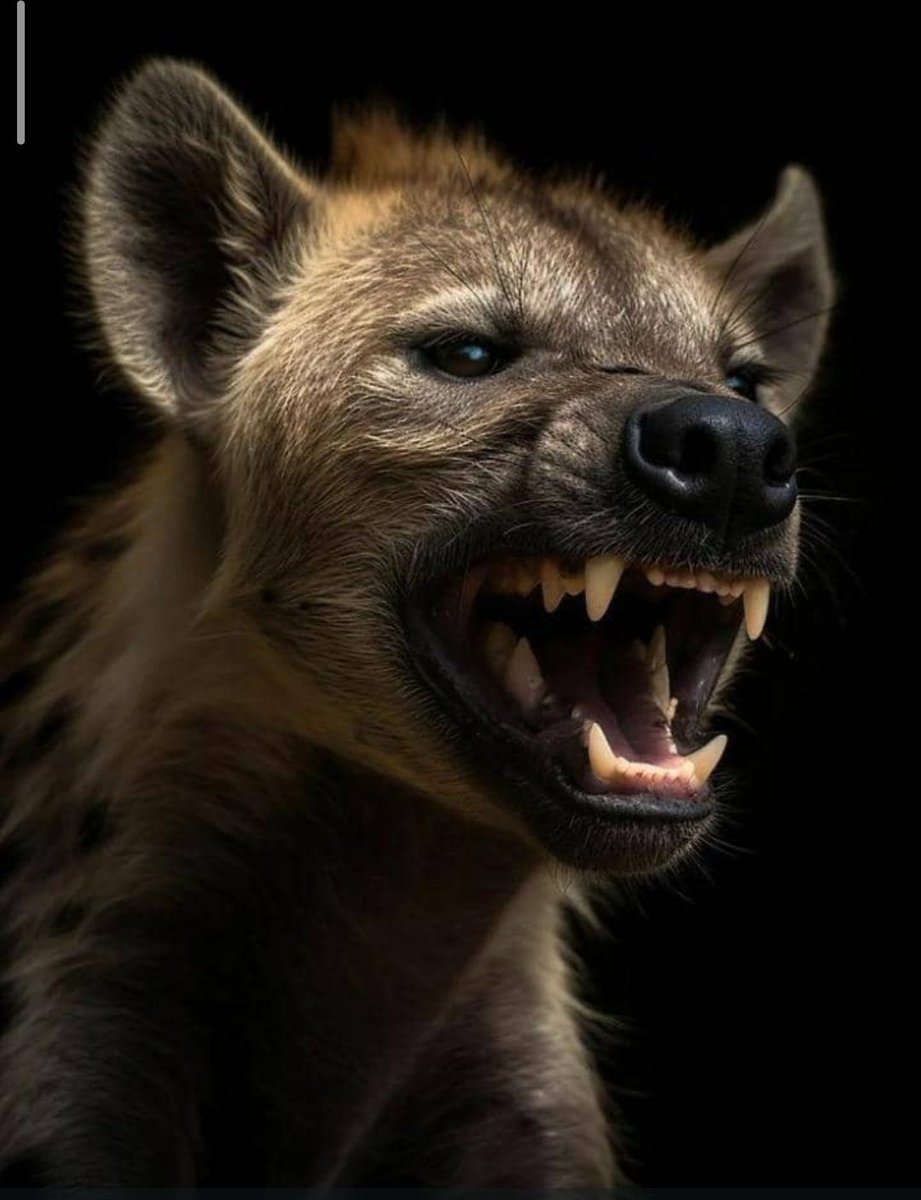 road_hyena's tweet image. When you take a hyena to the market place, it may attract a larger crowd than the one who brings a goat but in the end people will buy the goat.

Vane nzeve vanzwa.
#HyenaRoad