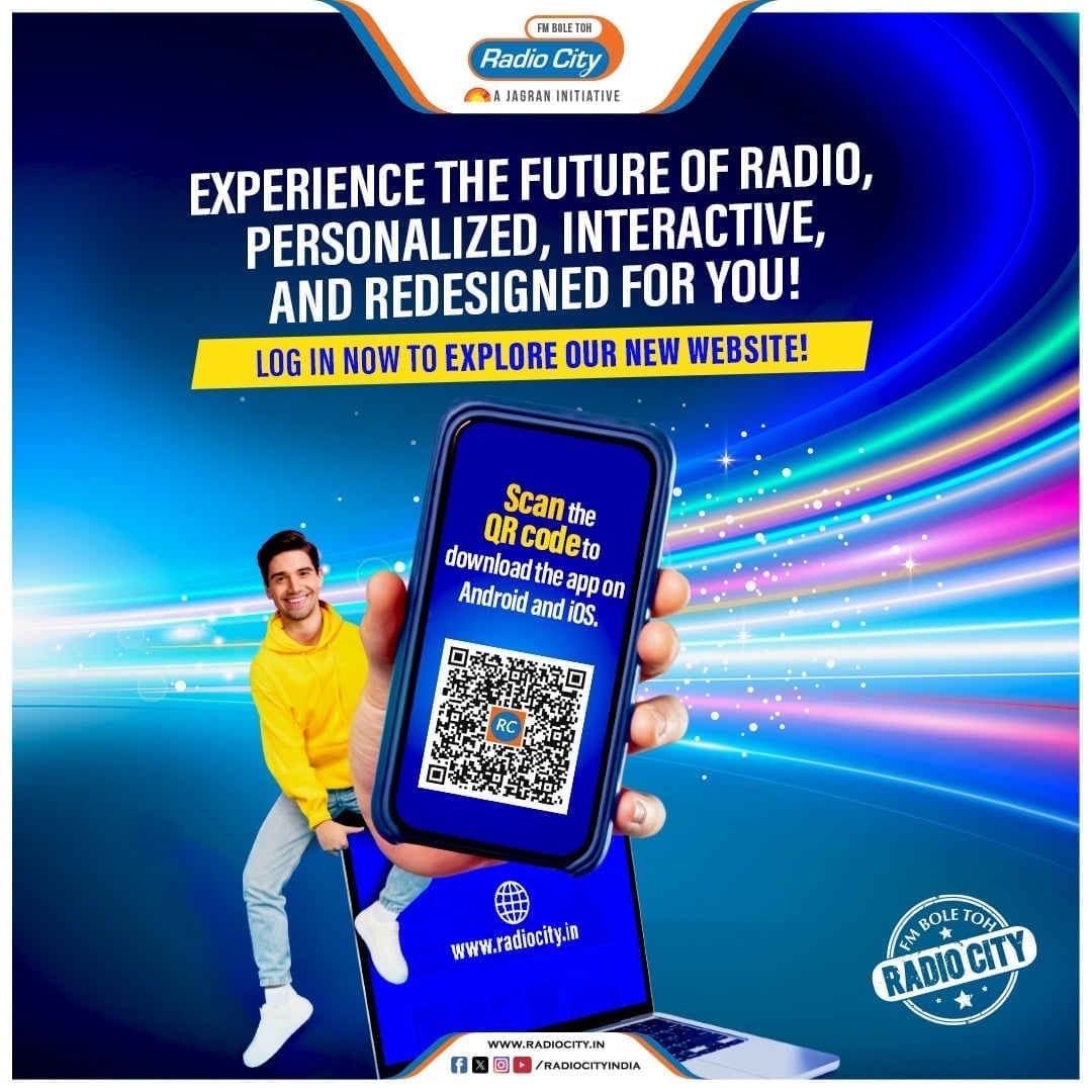 radiocityindia's tweet photo. 🚀 Experience the future of radio with Radio City! 🎧 Personalized, interactive, and redesigned just for you. 🌟 Visit our new website and explore more!
📲 Scan the QR code to download the Radio City App for Android & iOS!
#RadioCity #NewWebsite #FutureOfRadio #InteractiveRadio https://t.co/hJepjSgO7c
