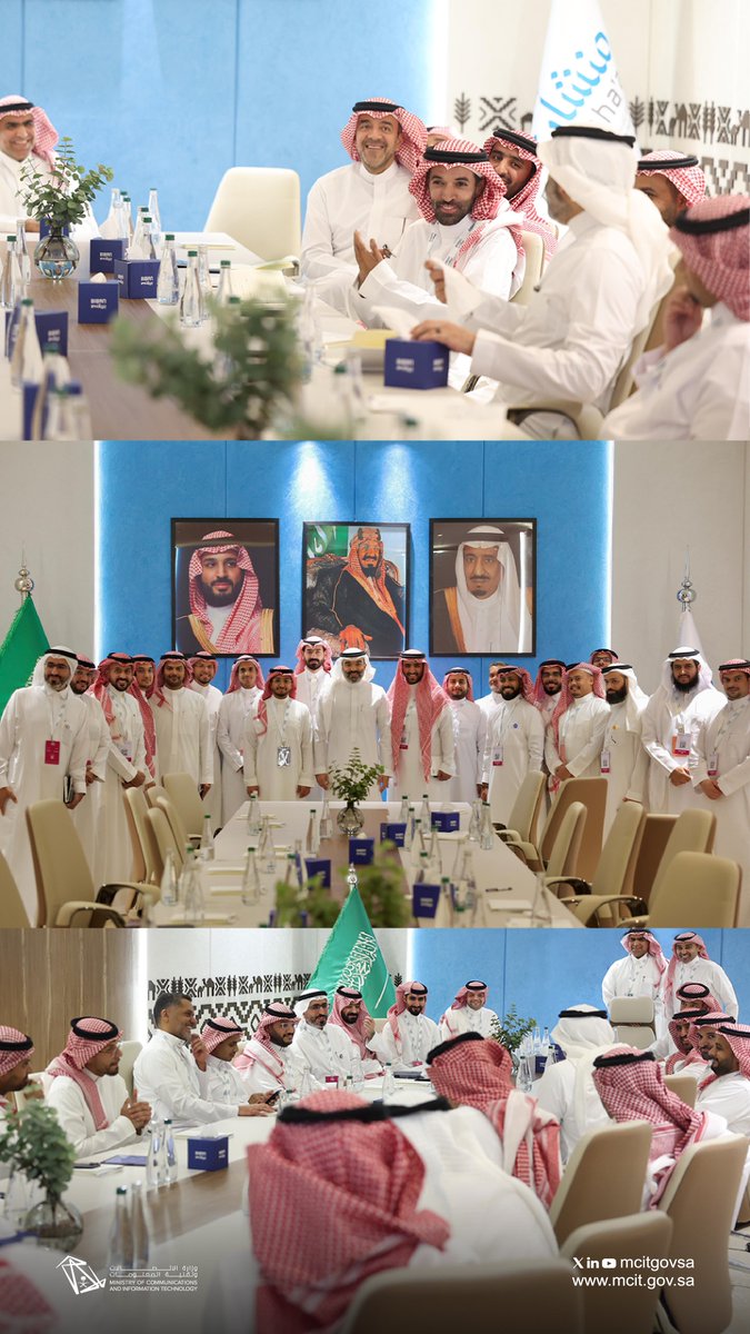 وزارة الاتصالات وتقنية المعلومات (@mcitgovsa) on Twitter photo شارك معالي وزير الاتصالات وتقنية المعلومات المهندس عبدالله السواحه <a href="/aalswaha/">عبدالله عامر السواحهAbdullah Alswaha</a> في جلسة حوارية مع عدد من رواد الأعمال وأصحاب المشاريع الصغيرة والمتوسطة العارضين ضمن اليوم الأول في ملتقى #بيبان24.
خلال الجلسة أكد معاليه على دعم القيادة -حفظها الله- لريادة الأعمال ودورها في تحقيق شارك معالي وزير الاتصالات وتقنية المعلومات المهندس عبدالله السواحه <a href="/aalswaha/">عبدالله عامر السواحهAbdullah Alswaha</a> في جلسة حوارية مع عدد من رواد الأعمال وأصحاب المشاريع الصغيرة والمتوسطة العارضين ضمن اليوم الأول في ملتقى #بيبان24.
خلال الجلسة أكد معاليه على دعم القيادة -حفظها الله- لريادة الأعمال ودورها في تحقيق