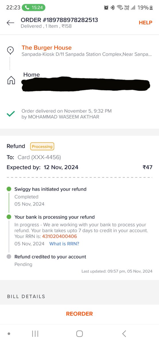 utkarsh007's tweet photo. Why would you charge a refund amount to customer? Instead of crediting the refund amount, the amount was debited. Is this a regular practice by @Swiggy ? I did not authorize this transaction and still the amount was debited @harshamjty @SwiggyCares 
#swiggyfraud #swiggyscam https://t.co/PGehz9aJpt