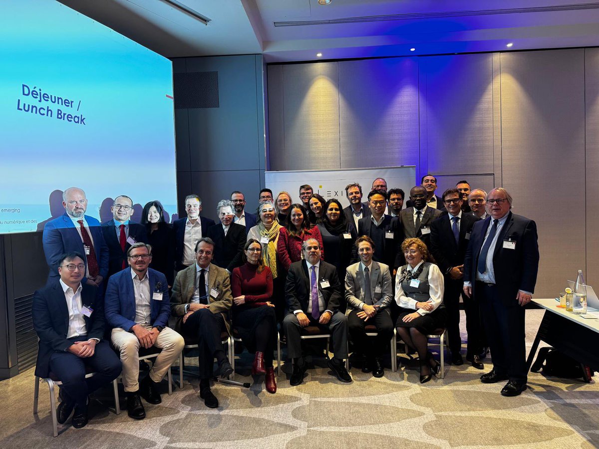 JanKLindberg's tweet photo. Lexington Network - meeting in Paris,  now 42 jurisdictions onboard for all techlaw and regulatory matters! https://t.co/VglG6u0bGF