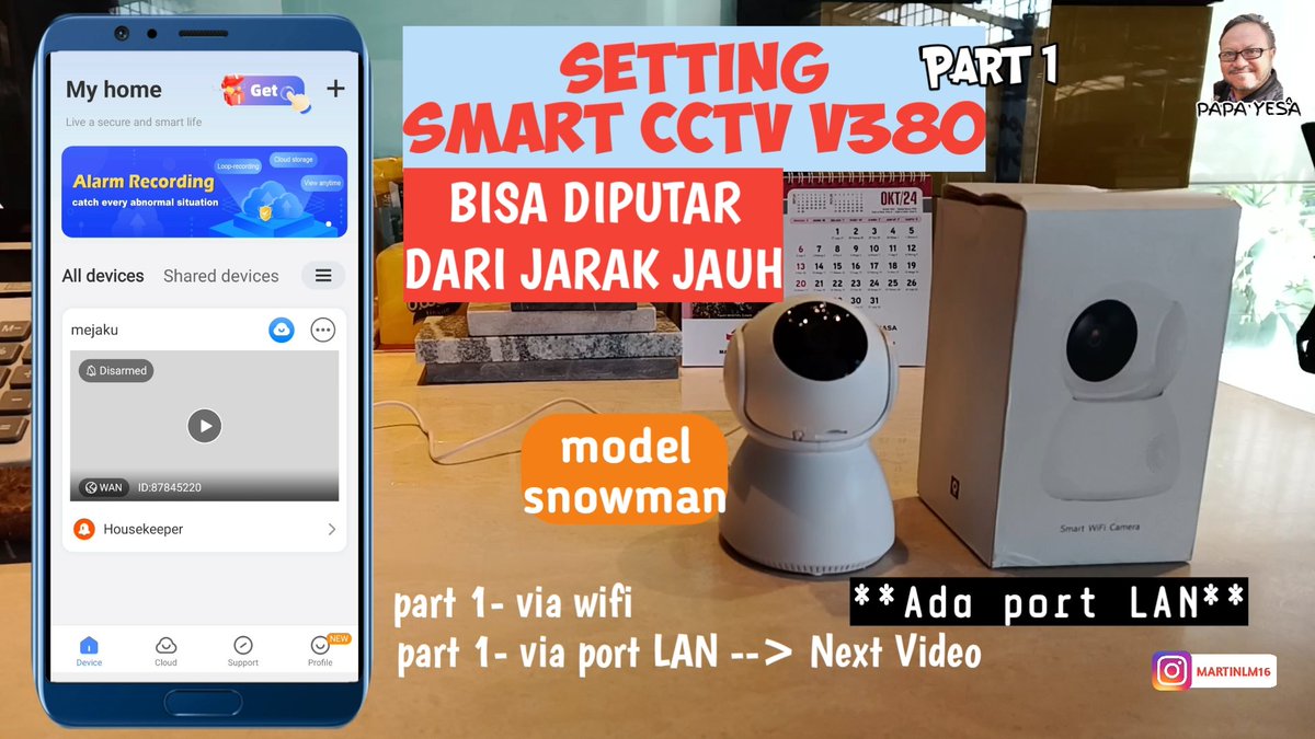 Cctv murah yang bisa diputar jarak jauh 👇👇👇👇
youtu.be/HtDTC0W6rhk
#papayesa #youtube #youtubechannel #subscribe #cctvmurah #cctvv380 #v380pro