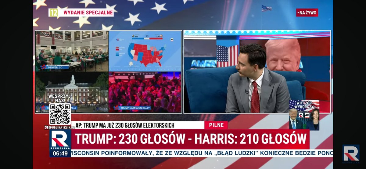 LadyInB43912586's tweet photo. 🔴🔴Dziś lubimy CZERWONE.🔴🔴
#wybory #Ameryka #republikanie #demokraci @realDonaldTrump @JDVance #czerwone #niebieskie
#Victory
🔴🔴🔴🔴🔴🔴🔴🔴🔴🔴🔴🔴🔴 https://t.co/V6xnQ0Q03R