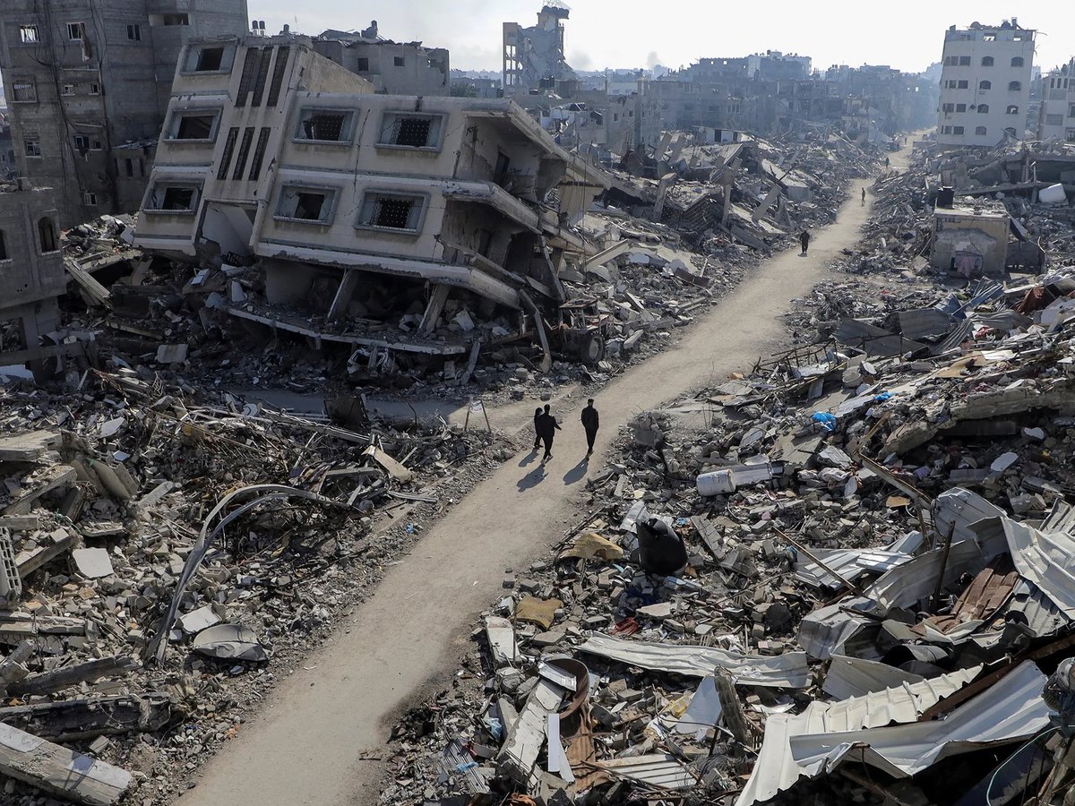 This is what Biden and Harris did to Gaza.