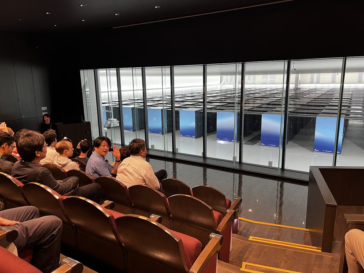 GIDEproject's tweet photo. Day 2 and 3 of the #foundingGIDE Hackathon was a mix of #ilastik, #metadata, #ontology, #OMERO and the cutting edge of computing!

We visited one of the world's most powerful #Fugaku supercomputer at @riken_en 💻🔬 #Interoperability https://t.co/hahZg9nYdu
