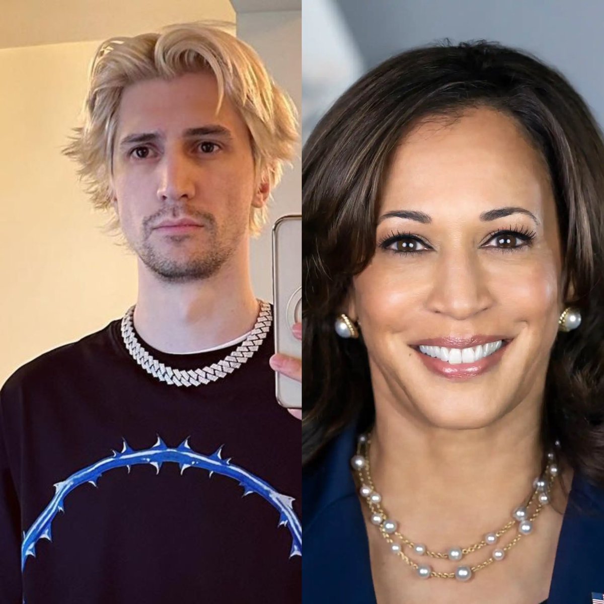 FearedBuck's tweet image. xQc set to lose $700,000 after betting on Kamala Harris to win the election