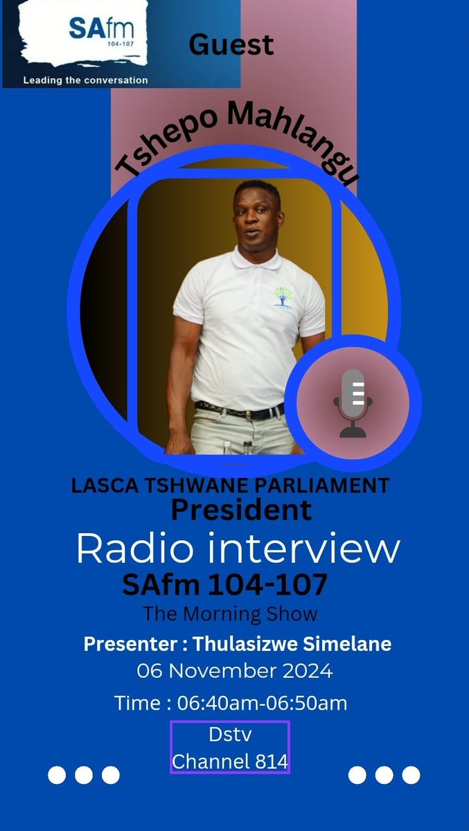 SAfmRadio's tweet image. On #MorningBrief: Controversy over Tshwane's decision to cancel R32.5 million in unpaid municipal bills for 259 households. Civic associations from Lotus Gardens, Atteridgeville, and Saulsville (Lasca) raise concerns over fairness and accountability.

Guest: Tshepo Mahlangu,
