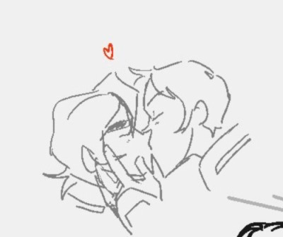 DNDSHIR0's tweet photo. klance drawn by the show artists <3 https://t.co/84DFvA8TC2