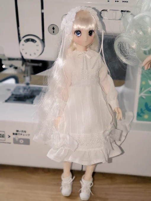 ようやく開封したけどどちゃくそかわいい #アゾン