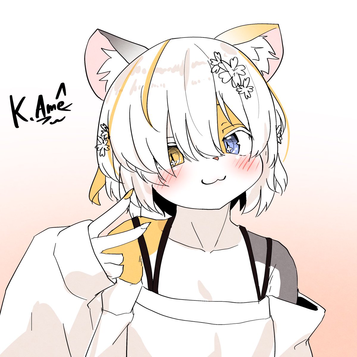 こうていぺんぐ(@peng_acerola)さんのアバターが可愛すぎたので落書き🥰
小顔な感じがとても可愛い……🥹🥹🥹🥹🥹🥹🥹 