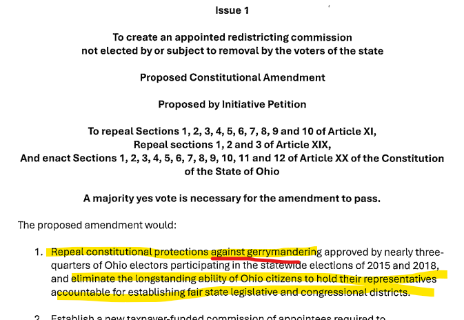 Sk00tkab00t's tweet photo. @jesse_gwal Because this was the ballot summary, as approved by a republican ran "ballot board" in a 3-2 vote. This summary of what the amendment was going to do was genuinely an outright lie: https://t.co/WJMAhMIwaY