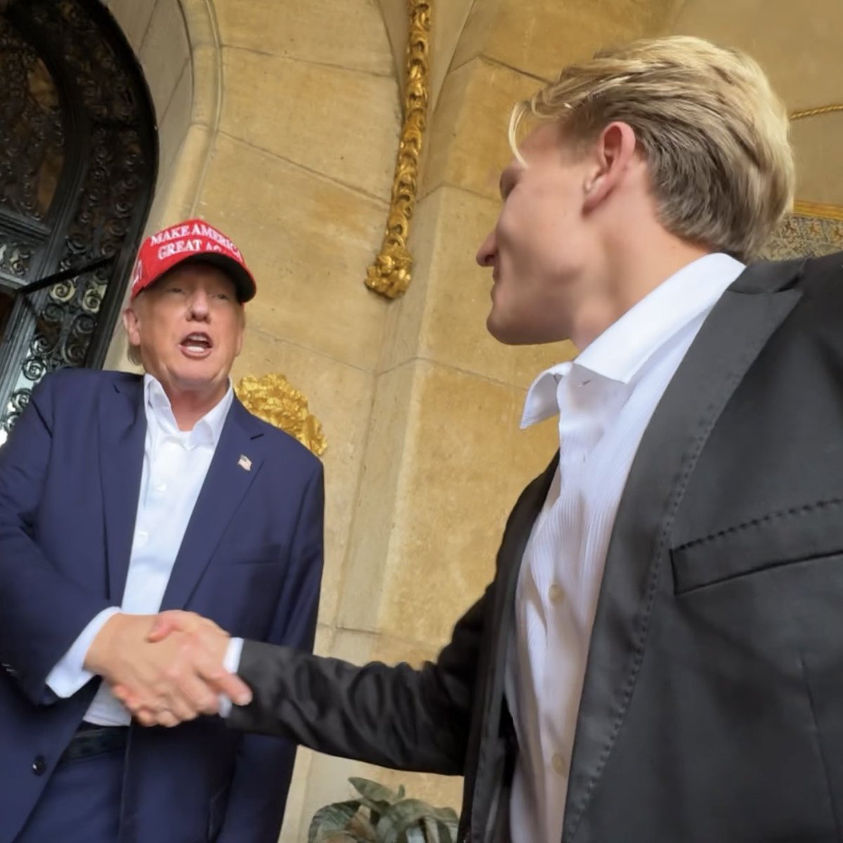 dieketzer's tweet photo. Is it too early to congratulate yet? @realDonaldTrump https://t.co/3lyeGYHi8C