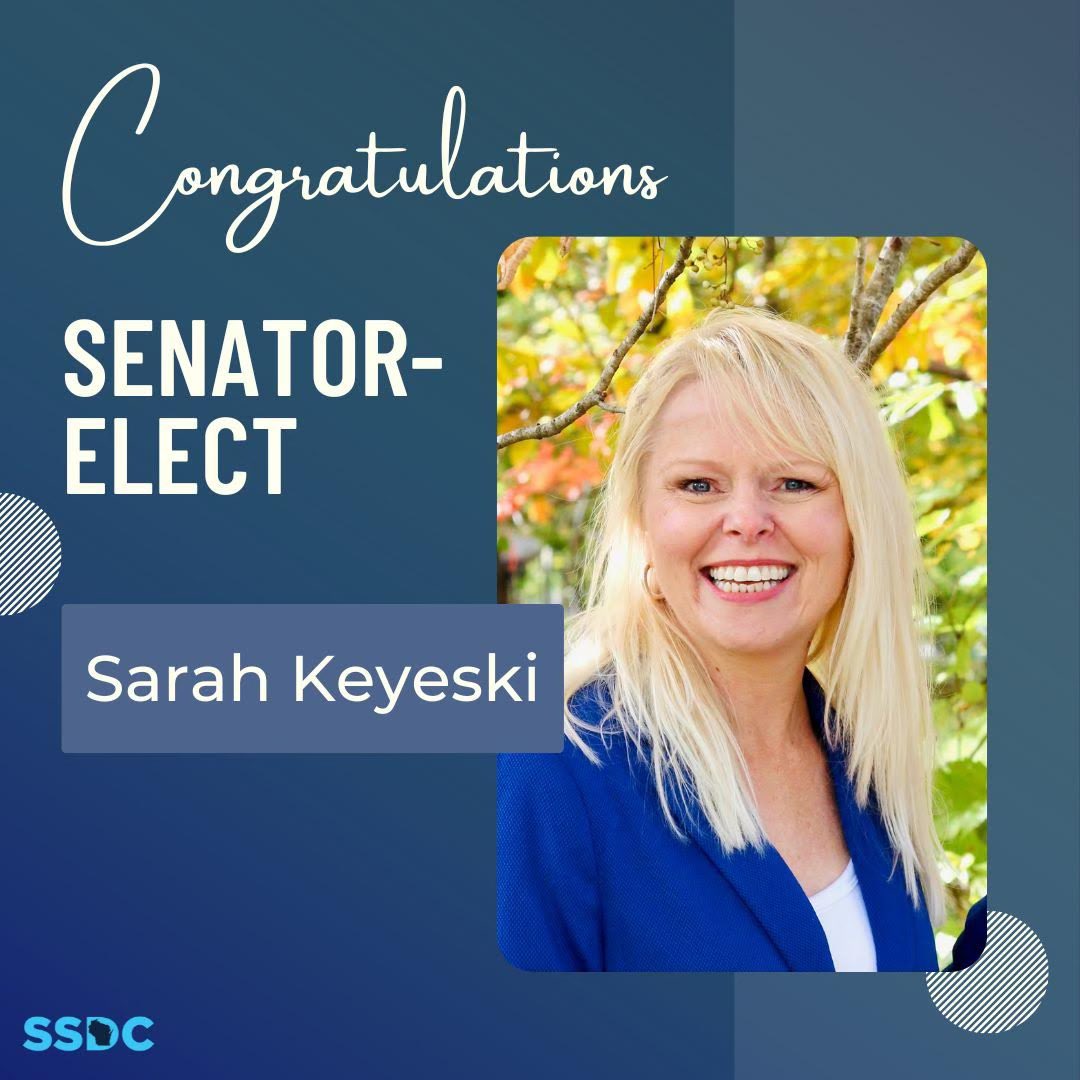 WISenateDems's tweet image. Congratulations to State-Senator elect @KeyeskiForWI! The Wisconsin GOP Senate supermajority has been broken!