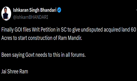 mediacrooks's tweet photo. Ghanta again... Modi wanted to start construction on that undisputed land.. and not on the original land.. Dont fart with me.. Go fool your little kids.. not here on Twitter.. LOL! (The pic is of a Modi supporter) https://t.co/CvT17cPF0n https://t.co/NnxeJrUzoZ