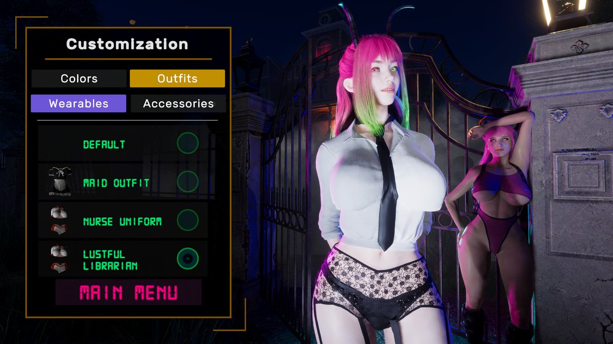 Haunting Havens 0.1.4 Character Customization Part 1 released on Patreon!