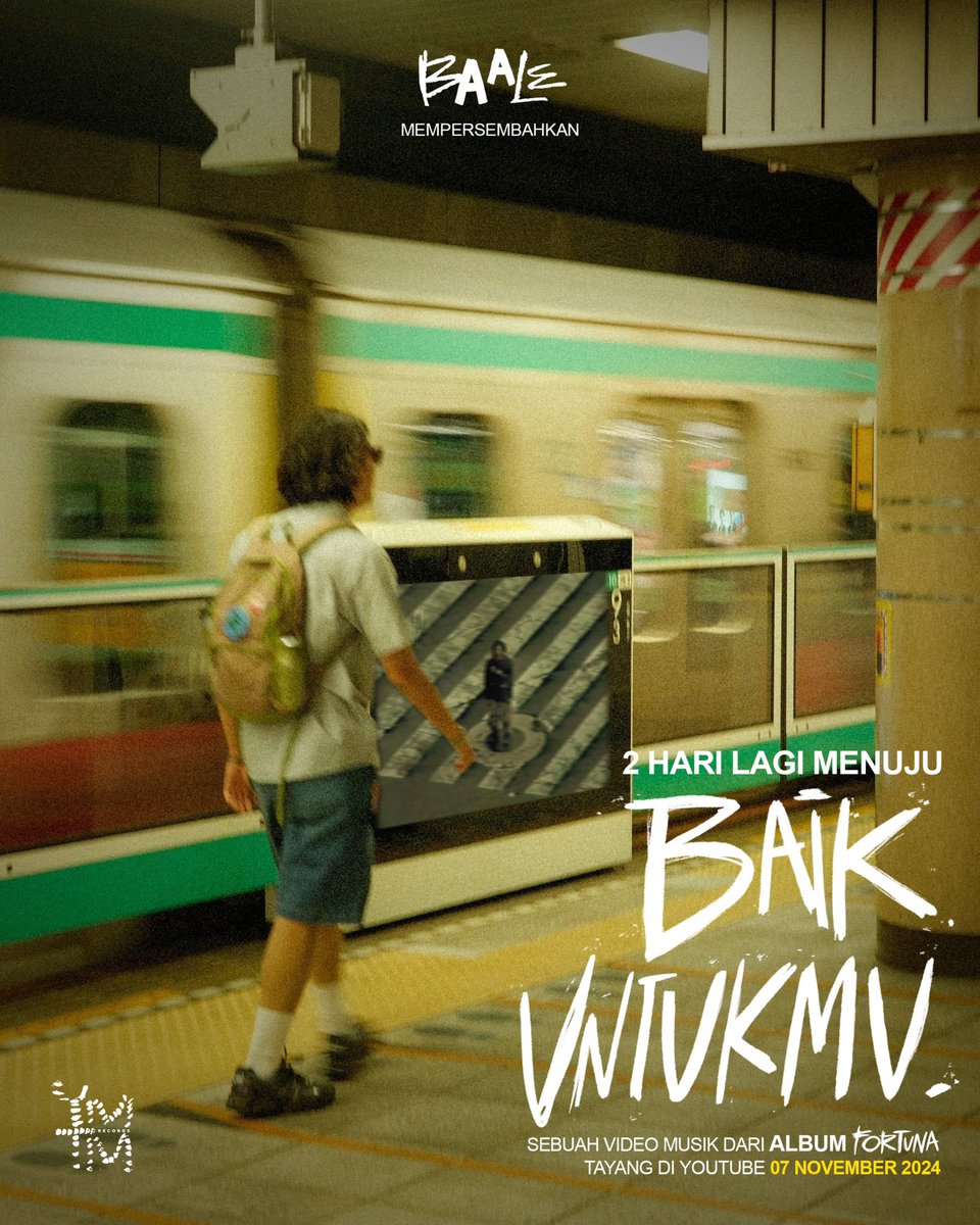 Video Musik Baik Untukmu. Besok tayang di Youtube. Mari ✨