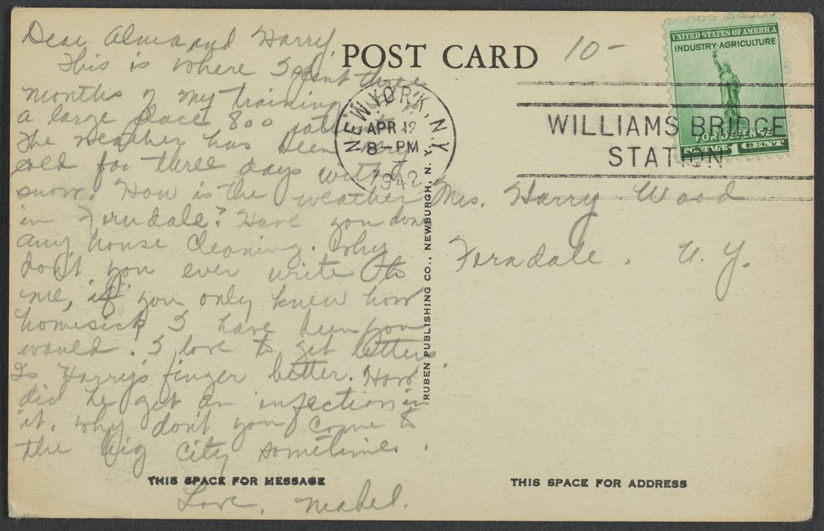 postcardtree's tweet image. MONTEFIORE HOSPITAL FOR CHRONIC DISEASES, NEW YORK CITY. (New York Academy of Medicine). #genealogy #postcards #history --&amp;gt; search.postcardtree.com/en/listings/Ma…