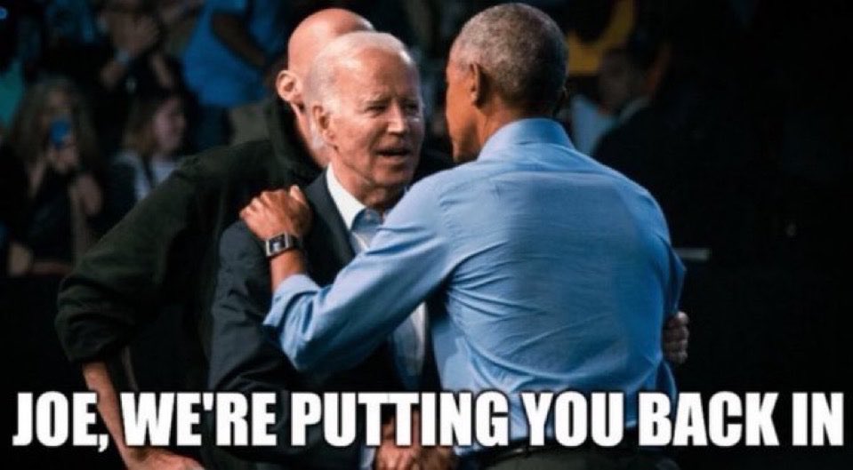 President Trump got a second chance. 

Maybe we give President Biden another run in 4 years…