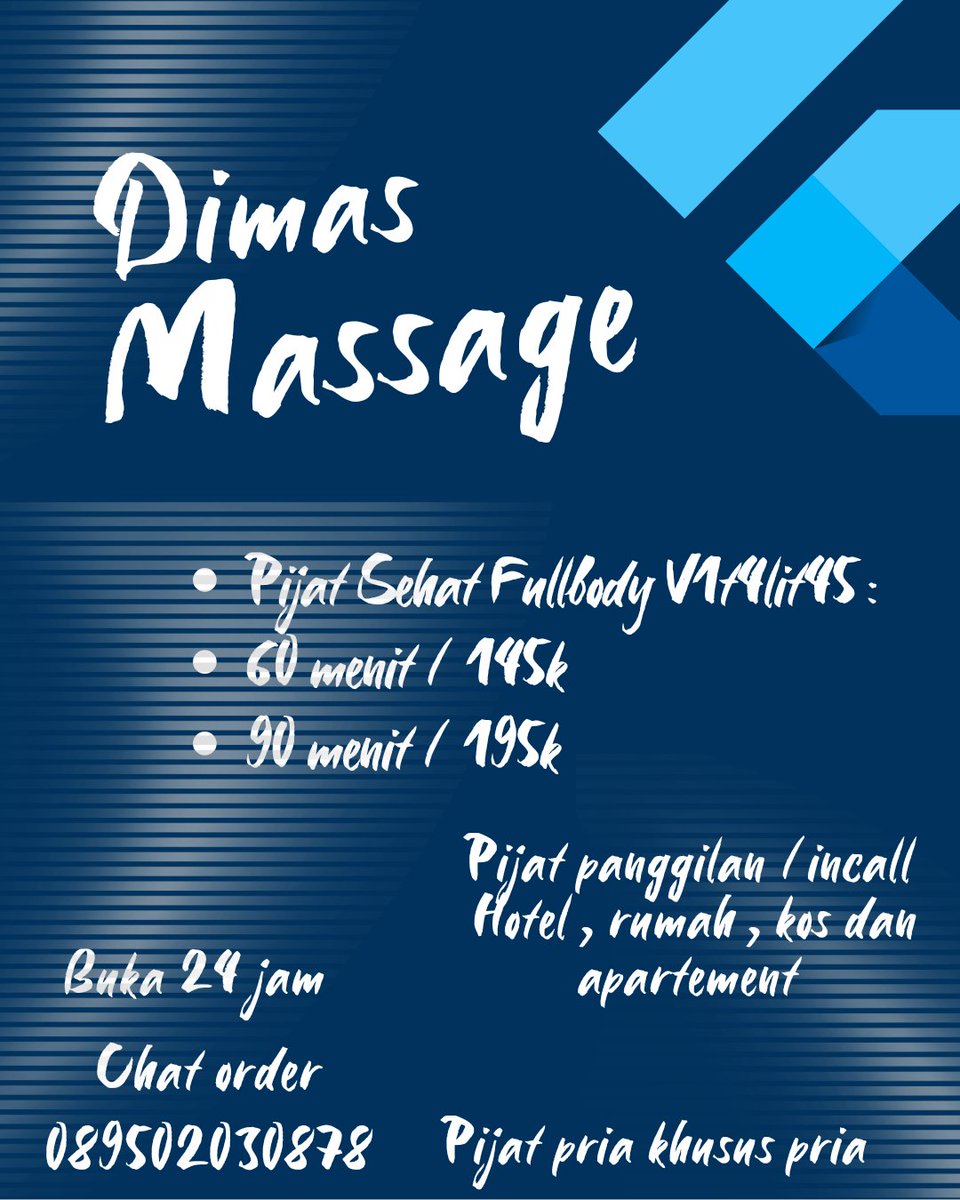 maakassar's tweet photo. Pijat makassar
https://t.co/OmmwUCmghe
#pijatpriamakassar
#pijatpanggilanmakassar
#jasapijat
#pijathotel
#pijatmakassar
#pijatdikost
#pijatdirumah
#pijatvitalitasmakassar
#pijatterdekat
#pijatpalingdekatmakassar
#pijat24jam
#pijatmaros
#pijatgowa https://t.co/iJD0EWMdNE