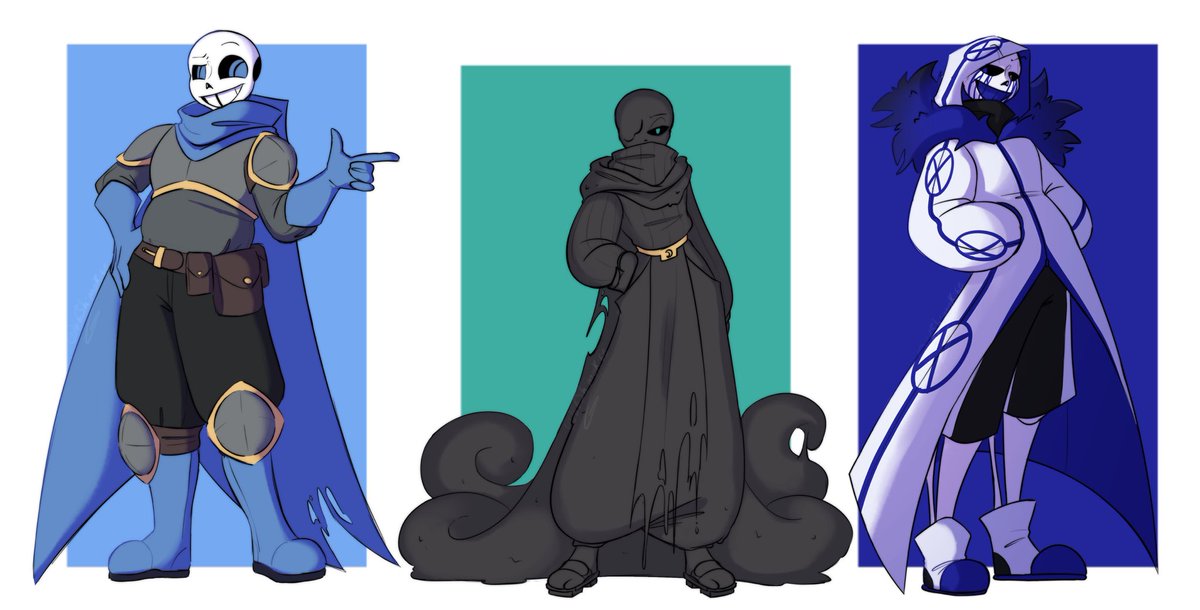 misoluny's tweet image. Time for another 3! Nightmare definitely gonna be one of the biggest changes error gave. :)

#tailorerror #nightmaresans #error404 #swapsans #sansau #undertaleau