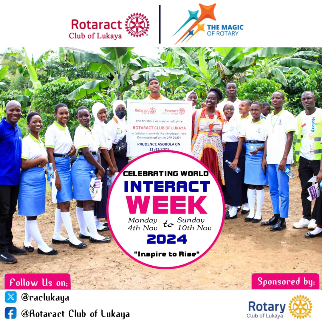 RctLukaya's tweet photo. Inspire, Lead, Serve.
Happy world interact week
#Irresistibles
#worldinteractweek
#Serviceaboveself
#Bannalwera https://t.co/RdmK5OcLqH