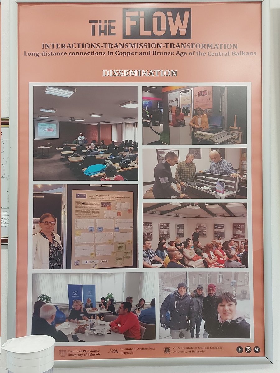 Out of my comfort zone with post-Neolithic lithics in the Balkans but super happy to present our project results #obsidian #carpathians #melos long-distance exchange &amp; social interactions <a href="/theFLOWserbia/">The FLOW</a>