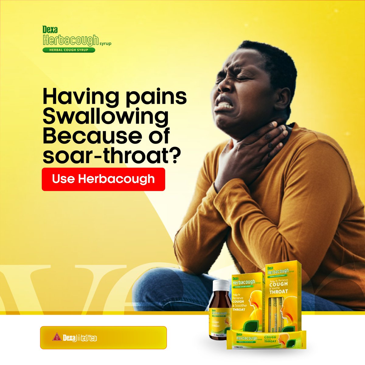 herbacough's tweet photo. Don’t let the discomfort hold you back. Let Herbacough soothe your sore throat and relieve your cough, so you can get back to feeling your best! 💚 Experience fast, gentle relief with Herbacough.

#Herbacough #SoreThroatRelief #CoughRelief #FeelBetter #StayHealthy https://t.co/33lae3dKDl
