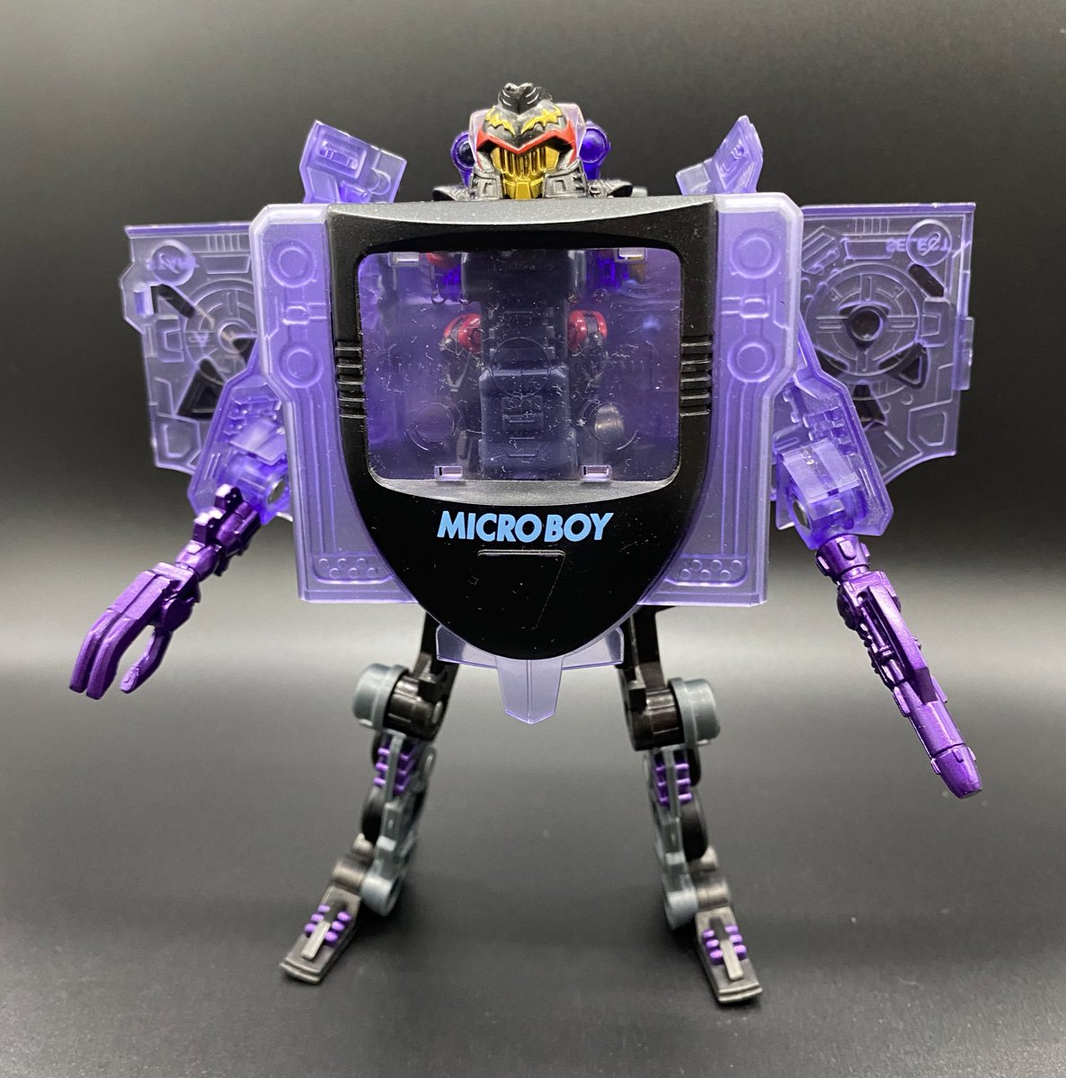 ミクロボーイ　3体セット　ブルーガン　ソードパープル　ダークセイバー　ミクロマン Amazon.co.jp: ミクロマン L-09 ミクロボーイ ソードパープル : おもちゃ