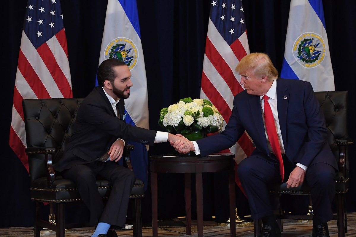 BehizyTweets's tweet photo. BREAKING: World leaders have begun recognizing Trump as the 47th President of the United States. El Salvador President Nayib Bukele just congratulated Trump on his victory.

"Congratulations to the President-Elect of the United States of America, @realDonaldTrump. May God bless and guide you."