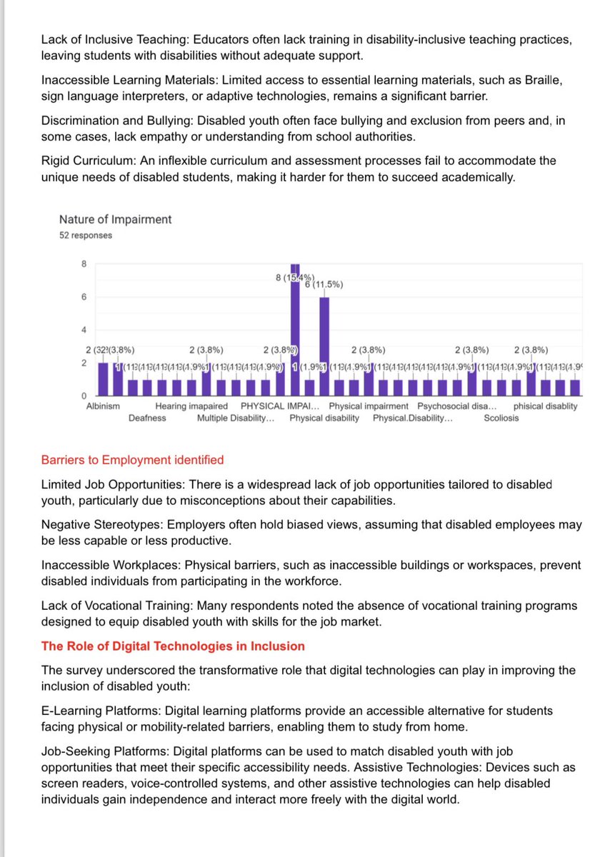 commonwealthDPF's tweet image. Statement from the Commonwealth Disabled Youth Forum on the Commonwealth Youth Council Declaration. #CDPF #CDYF Elected Youth Representative: @KihemboWilb
