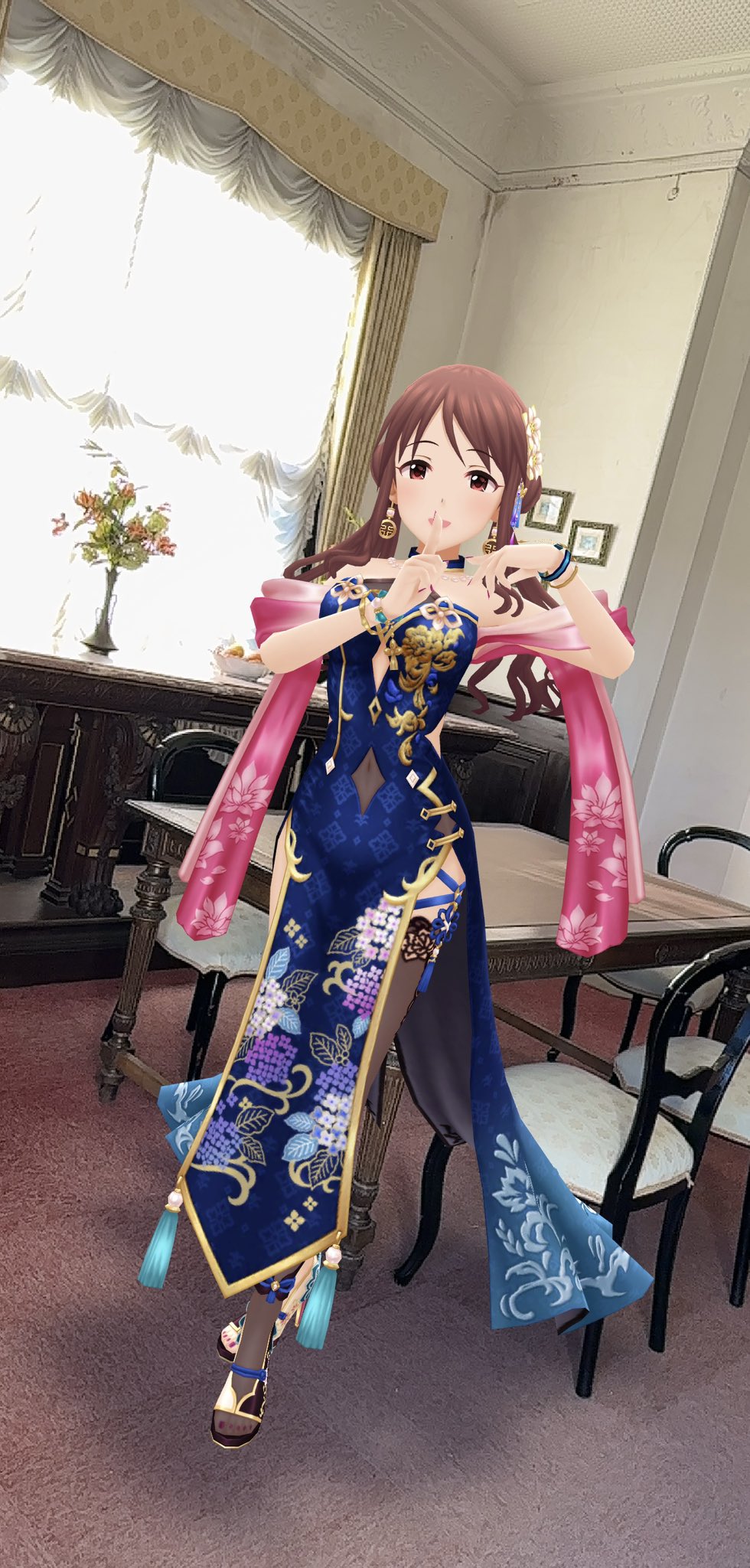 アイドルマスター シンデレラガールズ 三船美優 繚乱八仙花 コスプレ