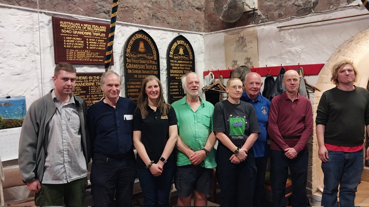 St Matthew's Society of Bellringers tweet media
