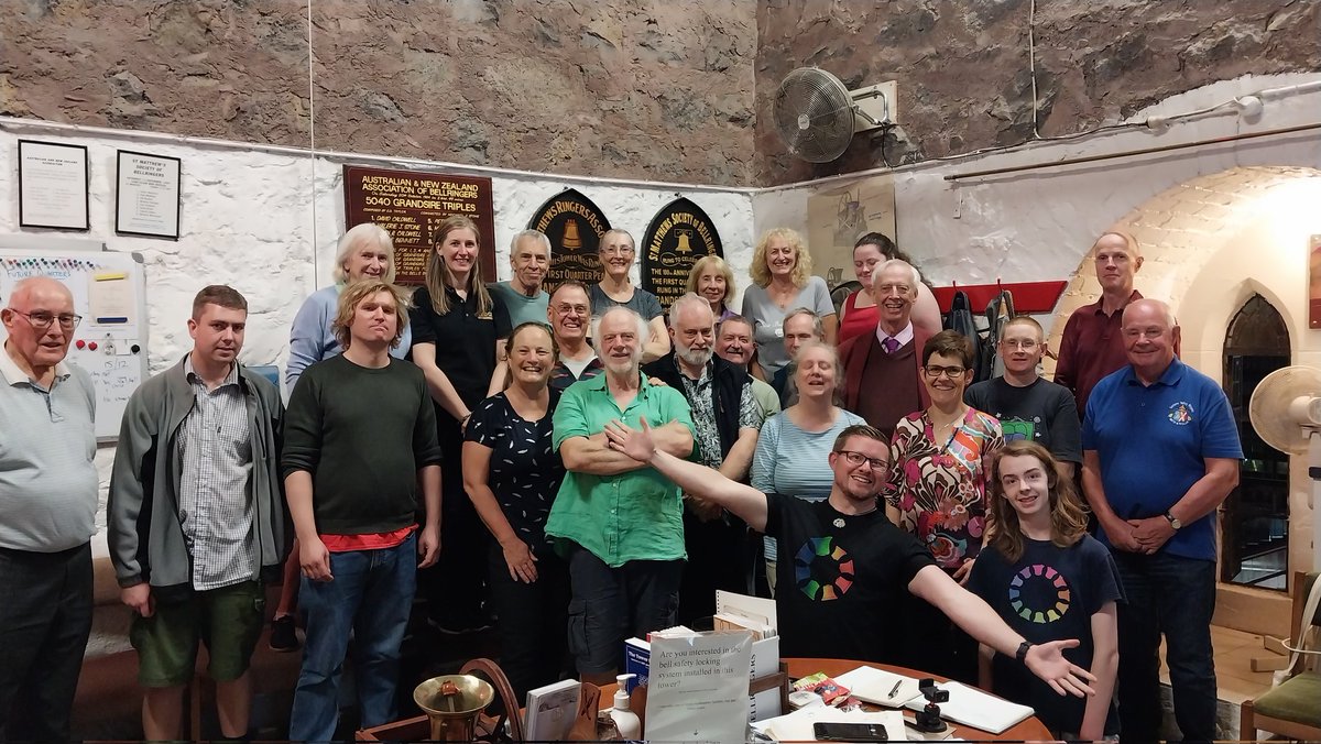 St Matthew's Society of Bellringers tweet media