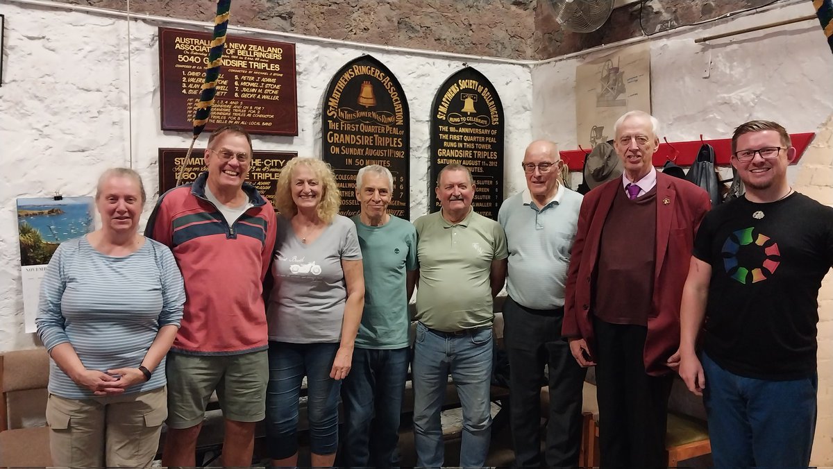 St Matthew's Society of Bellringers tweet media
