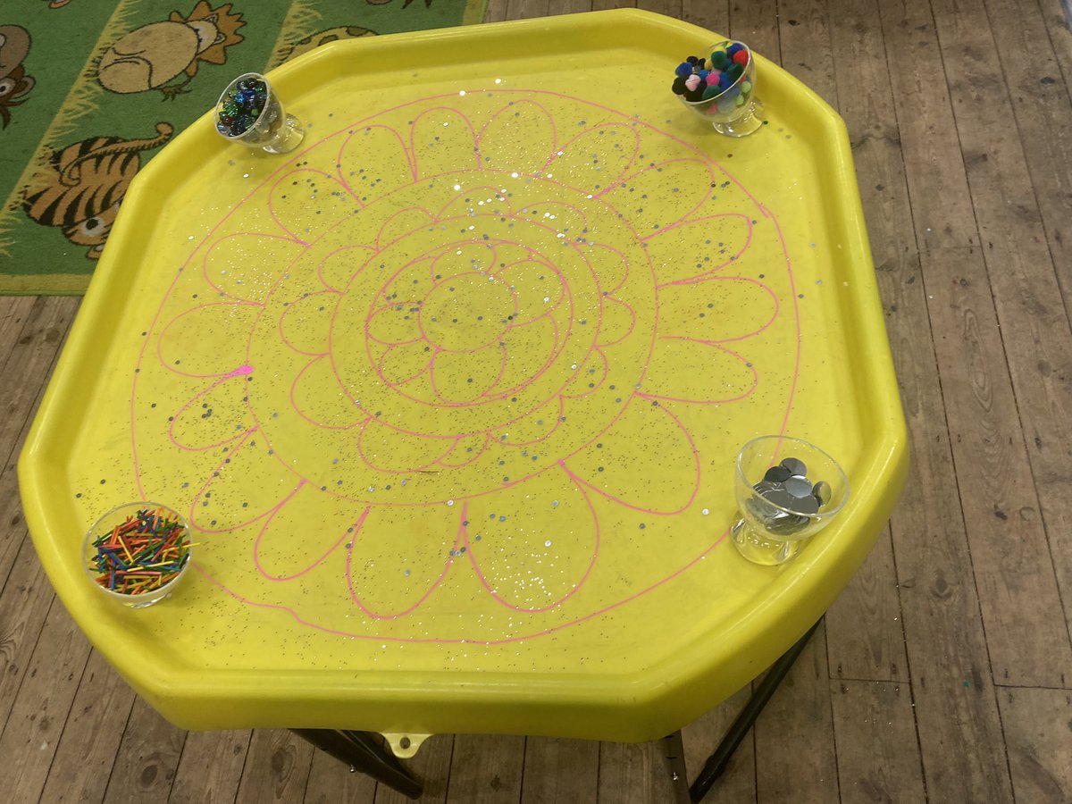 PlasmarlPrimary's tweet photo. @plasreception have been learning all about Diwali and creating their own Rangoli patterns using loose parts https://t.co/B5Omd6vjbx