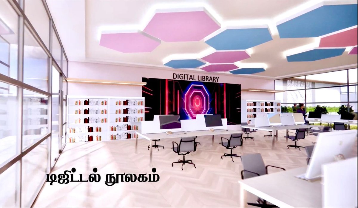 tweetKishorec's tweet photo. Periyar Library &amp; Science Centre, Coimbatore.

*₹300 crores.
*8 floors.
*Library
*Science centre 
*Incubation centre
*Digital, Kids Library 
*Planetarium 
*Space lift
*Convention centre
*Terrace Garden
Few more facilities

Source: @TRBRajaa https://t.co/kHDQ8vPXC5