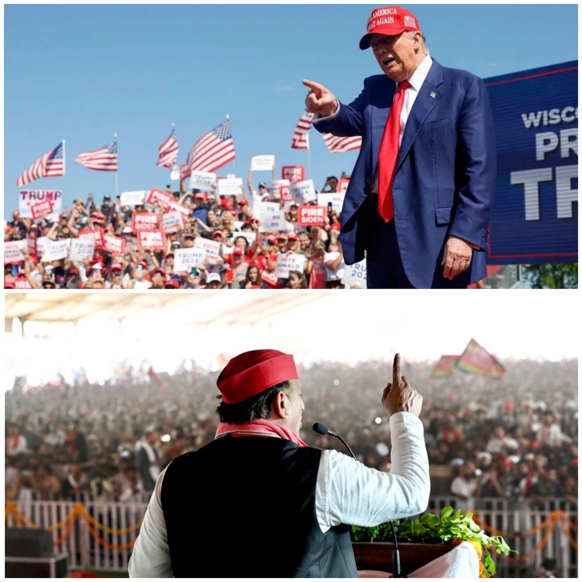 Mr_SUNIL_YADAV1's tweet photo. Well, it's just the year of ‘red caps’.
Congratulations Trump on being the President of the USA.
#congratulations_
@elonmusk https://t.co/SszDct8ULD