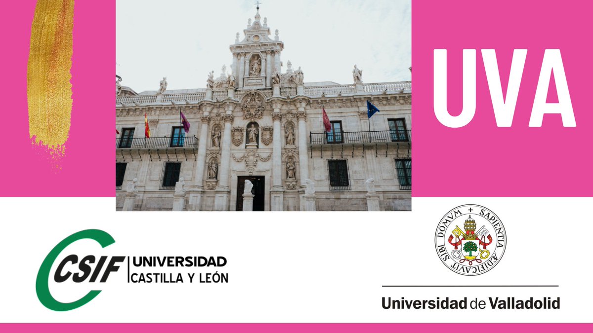 CSIFEnsenanzCyL's tweet photo. 📌📌#UVA. Convocatoria 2024 de contratos postdoctorales de la Universidad de Valladolid. BOCYL 06/11/2024.

📅📆Plazo de solicitudes: desde  las 9 h. del 11 de noviembre hasta las 14 h. del 10 de diciembre de 2024.

📌 Más Información 👇👇 📲📲📲
https://t.co/nJGyjsCvOe https://t.co/r3lG1ejbpc