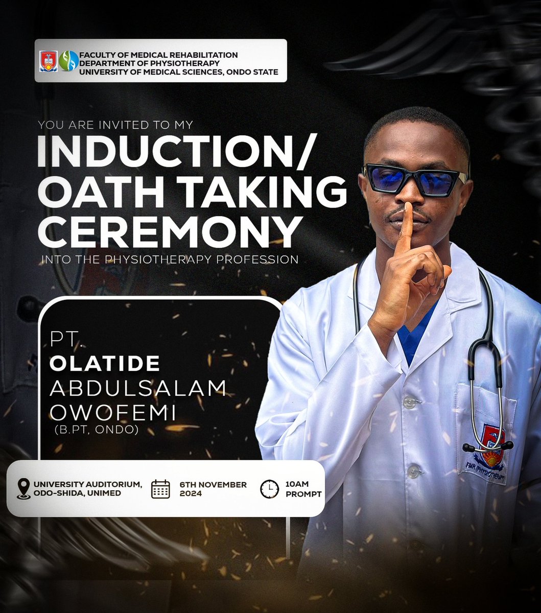 zumarhh's tweet image. Day 32/98..
The only induction flier I made.. Congratulations to my senior colleagues... 
#unimed #induction #physiotherapy