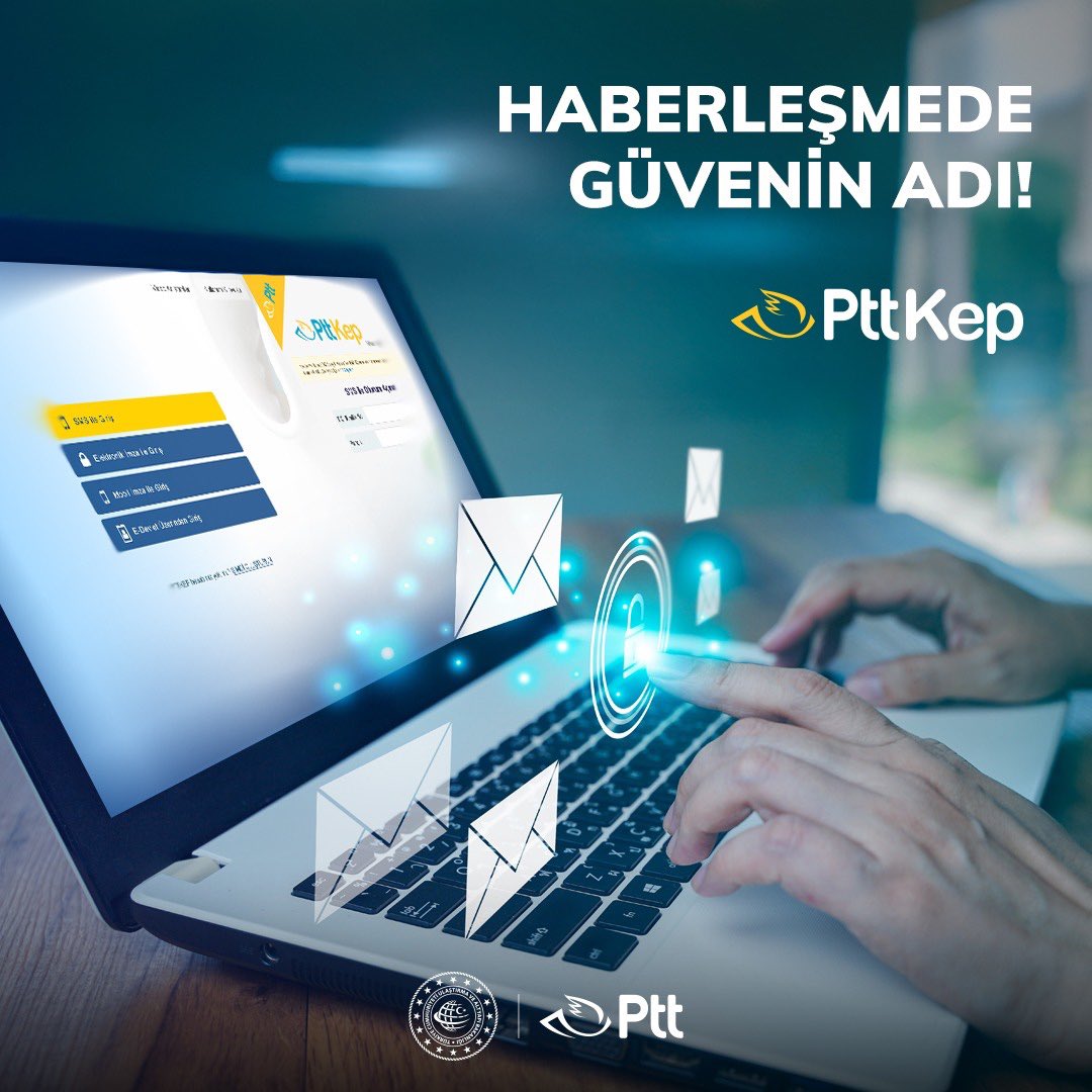 PTTKurumsal's tweet photo. 🔒Elektronik postalarınız PTT KEP ile güvende!
Resmî yazışmalarınızı uluslararası standartlarda mevzuata uygun bir şekilde göndermenin adresi #PTTKEP
Detaylı bilgi için ➡️
https://t.co/a0NOOed7T4 https://t.co/LTlIGb3GJc