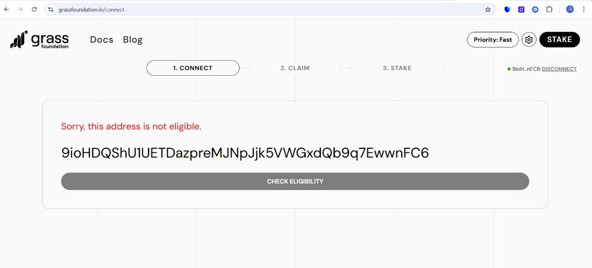 ShantanuP12's tweet photo. @getgrass_io i face , problem regarding airdrop , firslty its showing me that  my  wallet was elegibile for airdriop , and now when im going to claim, they shows be , that my wallet is not elegibile .
Before &amp; After
address - 9ioHDQShU1UETDazpreMJNpJjk5VWGxdQb9q7EwwnFC6 https://t.co/QjL6Iyrx8F