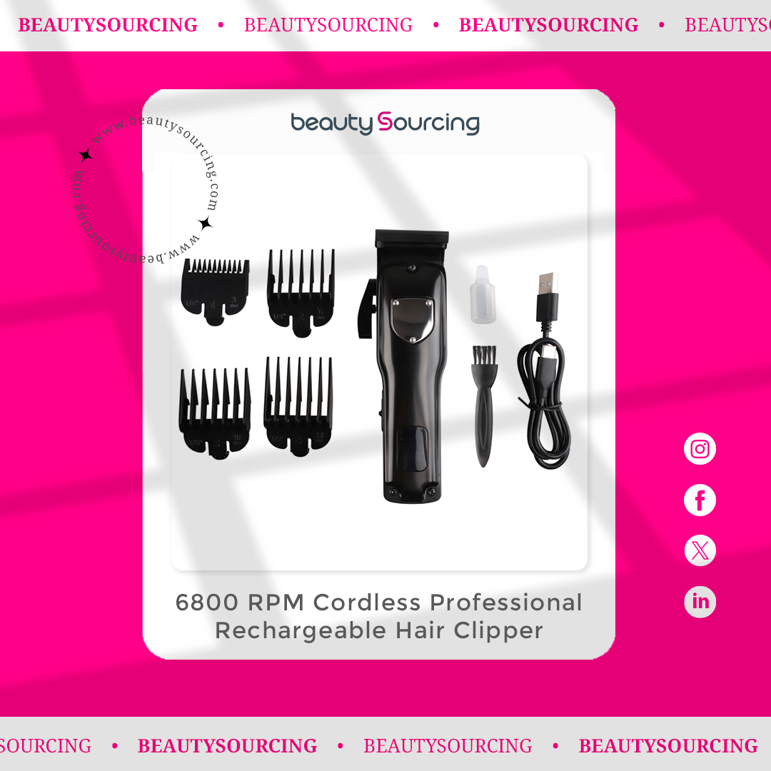 BeautySourcing's tweet image. 🔥 Upgrade your haircutting toolkit with our professional hair clippers! Precision, power, and smooth cuts are just a click away. ✂️beautysourcing.com/marketplace/ha…
 #HairClippers #PrecisionStyling #BarberTools